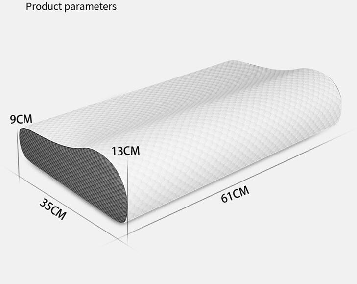 Memory Foam Pillow for Side Sleepers – Ventilated Gel Foam