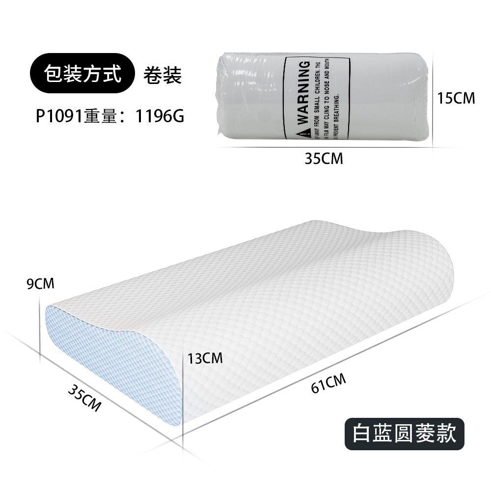 Memory Foam Pillow for Side Sleepers – Ventilated Gel Foam