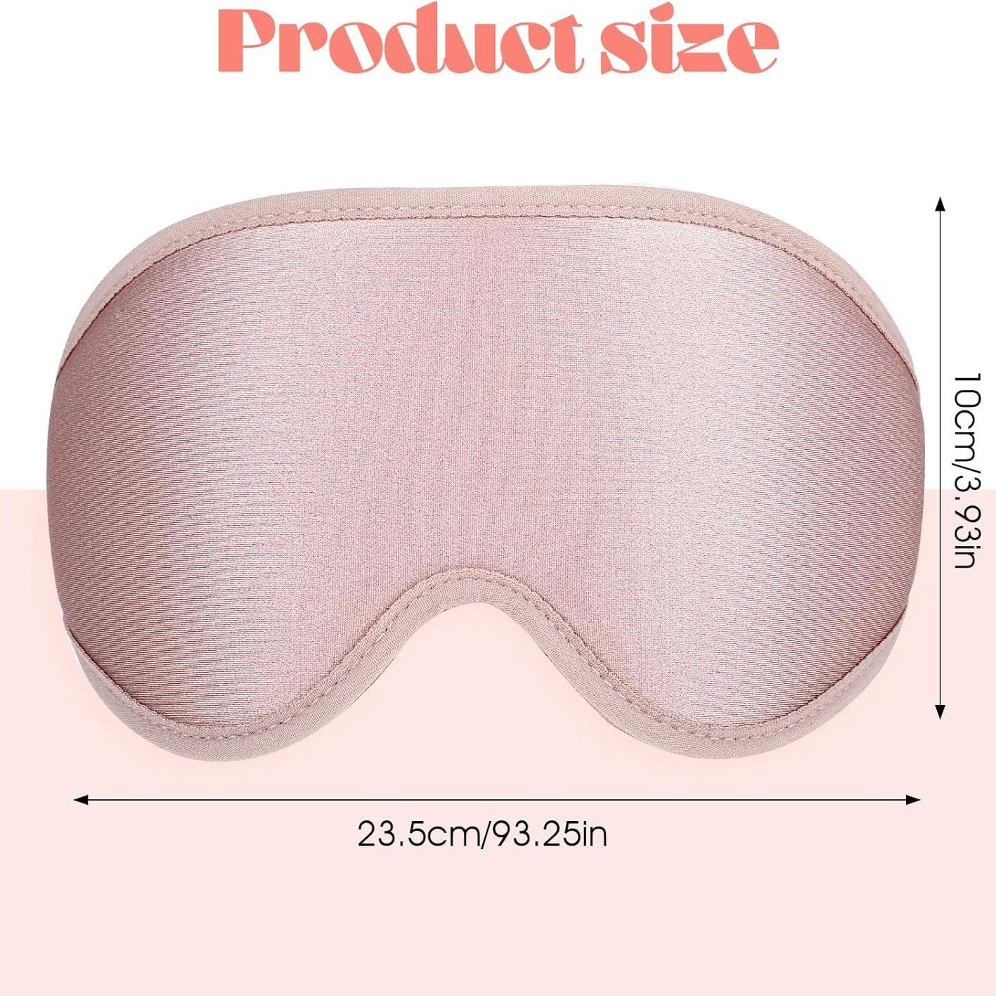 3D Contour Sleep Eye Mask – Total Blackout