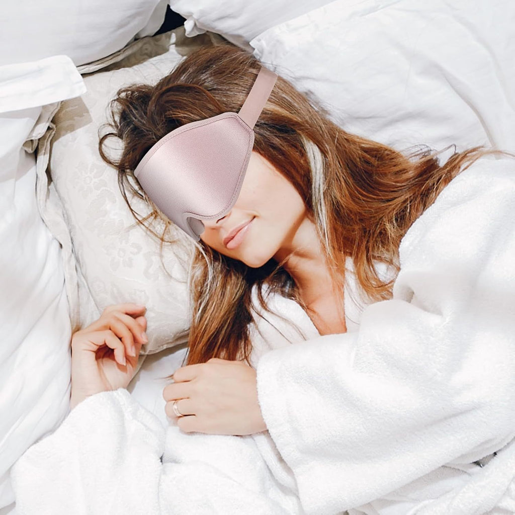 3D Contour Sleep Eye Mask – Total Blackout