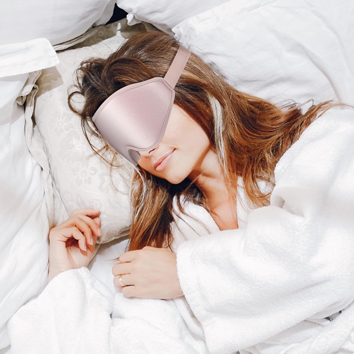 3D Contour Sleep Eye Mask – Total Blackout