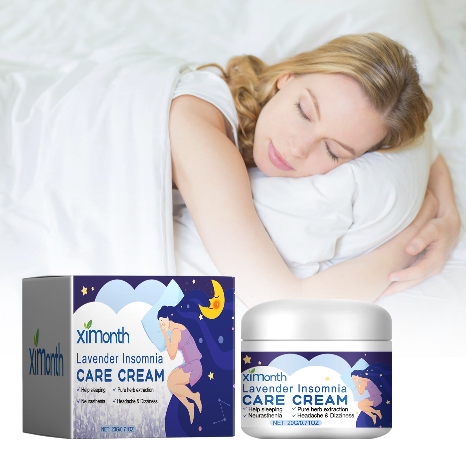 Lavender Sleep Cream – Calming Bedtime Balm