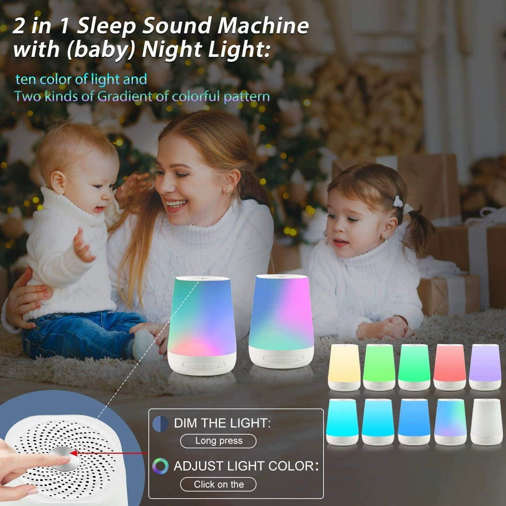 Smart White Noise Night Light for Kids – WiFi & Alexa Compatible